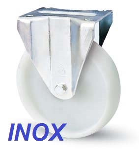 INOX poliamid fixvillás 100 mm