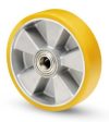 Alumínium kerék PUR futófelület 180 mm